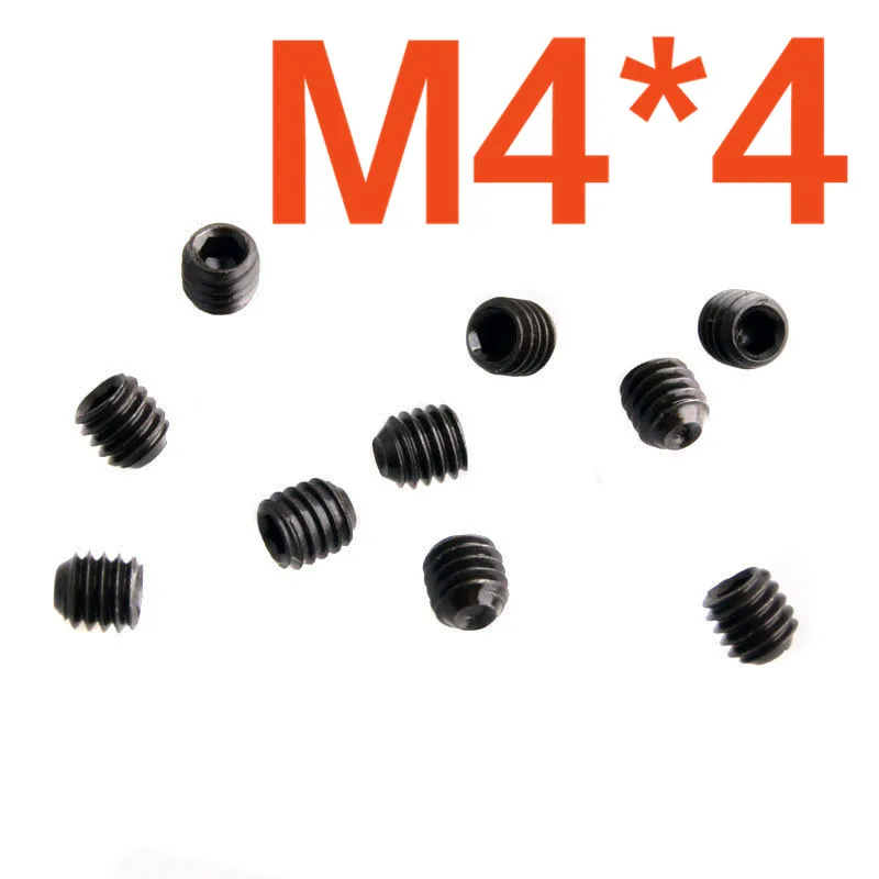 10 шт. 12,9 HSP 02099 M4 * 4 Grub винт с шестигранной головкой Безголовый 1/10 RC Запасные части для автомобиля
10 шт. 12,9 HSP 02099 M4 * 4 Grub винт с шестигранной головкой Безголовый 1/10 RC Запасные части для автомобиля