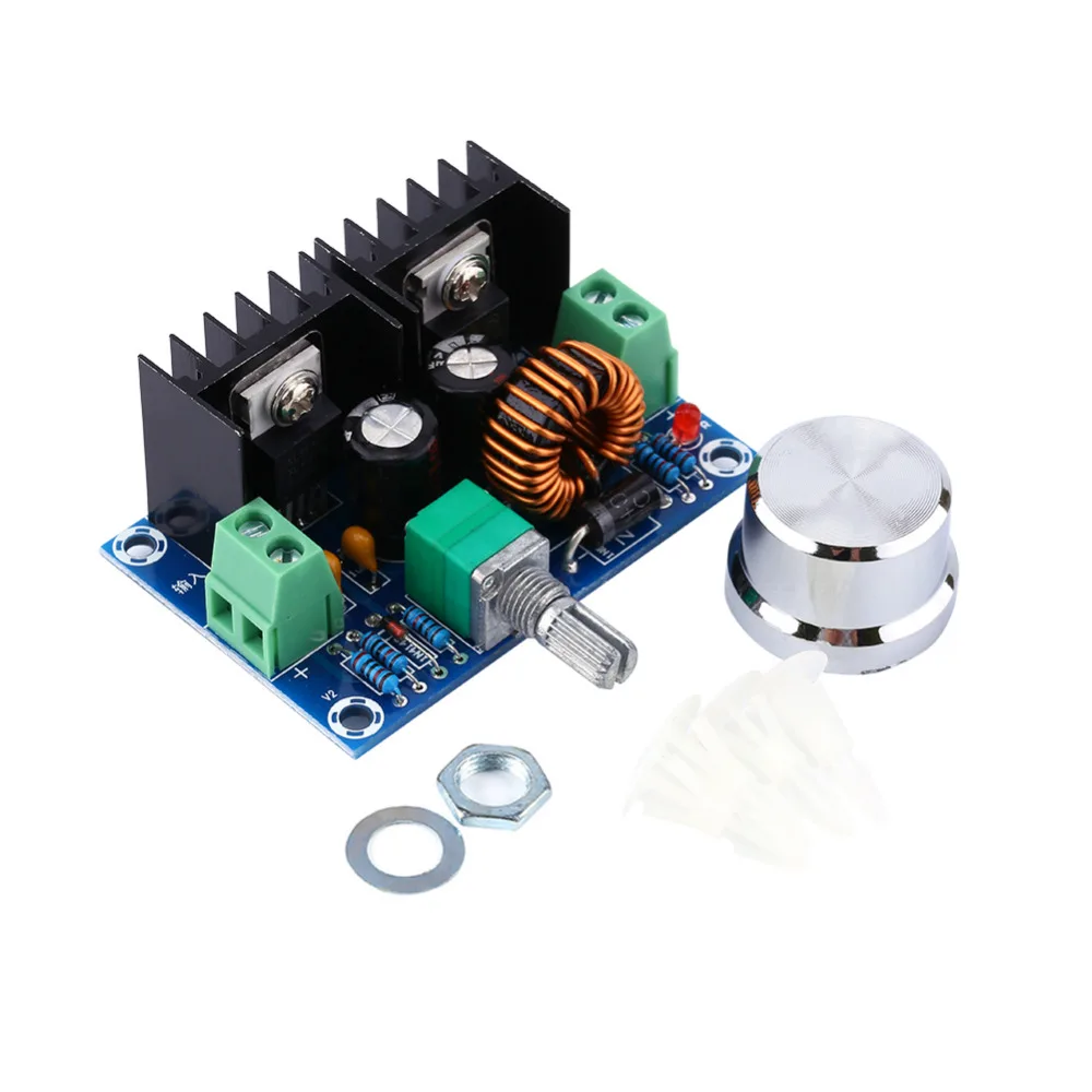 DC-DC Buck Converter 4V-40V to 1.2V-36V 8A 100W Step-Down Voltage Power Module 180KHZ Dc-Dc Converter Step Down Board
DC-DC Buck Converter 4V-40V to 1.2V-36V 8A 100W Step-Down Voltage Power Module 180KHZ Dc-Dc Converter Step Down Board