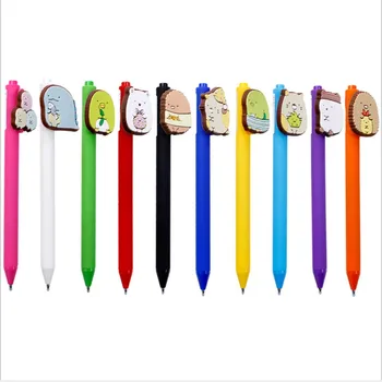 Japan san-x Sumikko Gurashi candy color frosted 0.5 mm black gel pen Creative Learning stationery ball-point pen for kids
Japan san-x Sumikko Gurashi candy color frosted 0.5 mm black gel pen Creative Learning stationery ball-point pen for kids