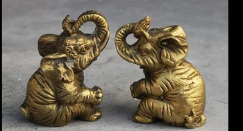 zhmui88002349<<+Chinese Brass Carve Elephant Auspicious Animal Decorate Statue Statuette Pair
zhmui88002349<<+Chinese Brass Carve Elephant Auspicious Animal Decorate Statue Statuette Pair