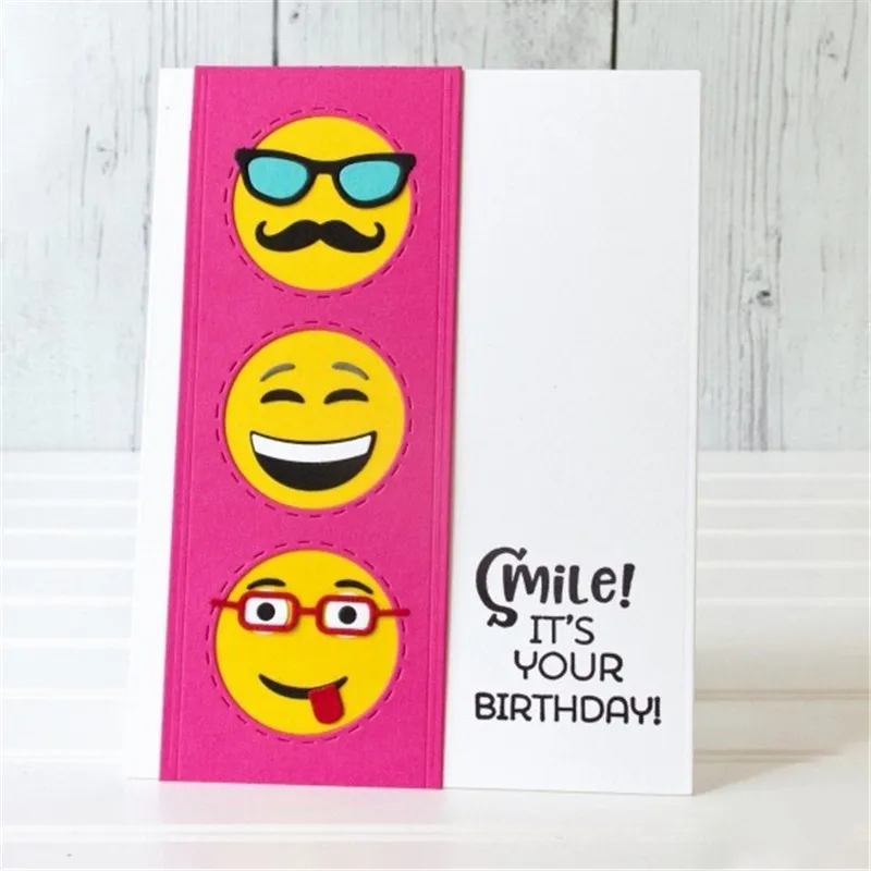 InLoveArts All Emoji Cutting Dies Cry Glass Smile Metal Cutting Dies Smile for Scrapbooking New Embossing Crafts Stencil
InLoveArts All Emoji Cutting Dies Cry Glass Smile Metal Cutting Dies Smile for Scrapbooking New Embossing Crafts Stencil
