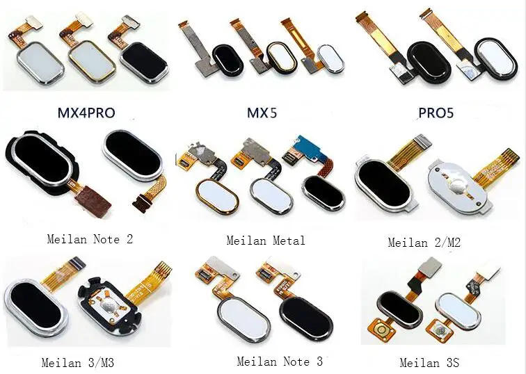For Meizu M2 M3 Note 3 Meilan note 2 metal MX4 Pro MX5 PRO 5 Home Button FingerPrint Touch ID Sensor Flex Cable Ribbon
For Meizu M2 M3 Note 3 Meilan note 2 metal MX4 Pro MX5 PRO 5 Home Button FingerPrint Touch ID Sensor Flex Cable Ribbon