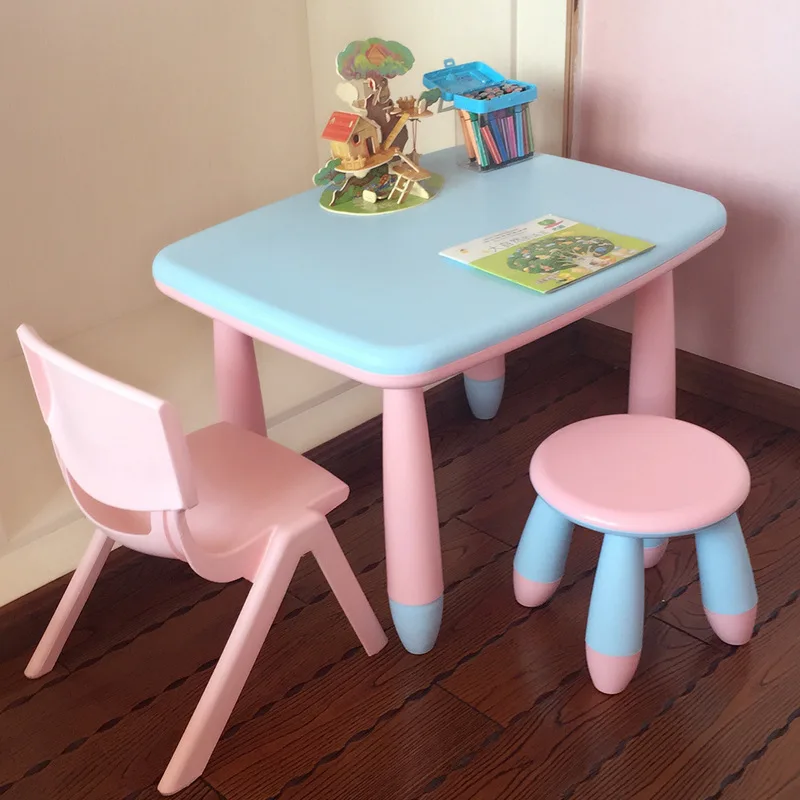 Children's Desks Chair Plastics Toys Games Tables Small Children's Tables Rectangular Table Study Table Lovely
Children's Desks Chair Plastics Toys Games Tables Small Children's Tables Rectangular Table Study Table Lovely
