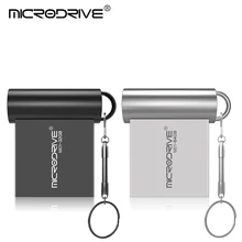 Disco de pendrive u da vara da memória de 8 gb 4 gb com corrente chave movimentação super impermeável 128 gb 64 gb 32 gb 16 gb 4 gb do flash de usb do metal(China)
