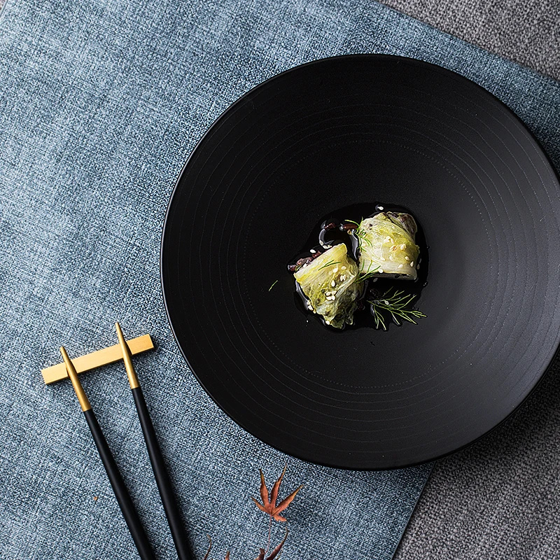 KINGLANG European style ceramic thread Western dish embossed steak plate flat fruit salad plate dessert plate tableware
KINGLANG European style ceramic thread Western dish embossed steak plate flat fruit salad plate dessert plate tableware