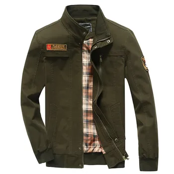 2018 Autumn Men Slim Fit Military Jacket Coats Outerwear Stand Collar Casual Coats Male Military Style Clothing Size M-5XL
2018 Autumn Men Slim Fit Military Jacket Coats Outerwear Stand Collar Casual Coats Male Military Style Clothing Size M-5XL