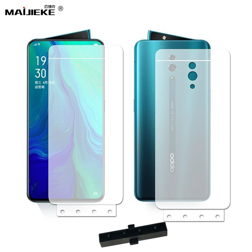 2PCS 6D Soft HD Clear Full Cover Front+Back TPU Nano For OPPO reno Hydrogel Film Screen protector Film Not Glass
2PCS 6D Soft HD Clear Full Cover Front+Back TPU Nano For OPPO reno Hydrogel Film Screen protector Film Not Glass
