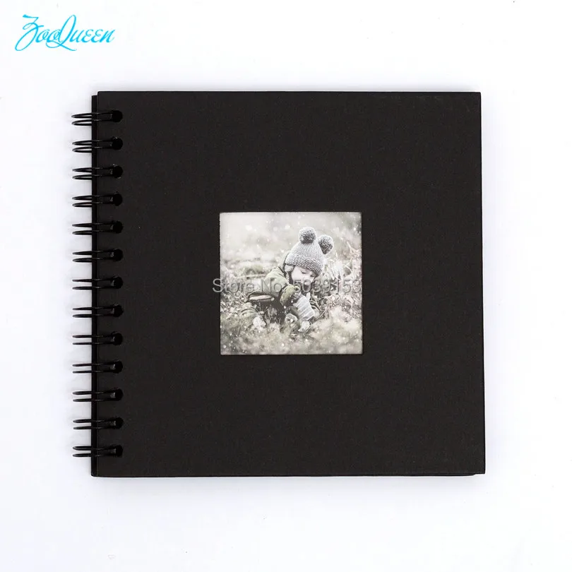 DIY Classic Black Wedding Gift Simple Photo Album Scrapbook Clear Stamps Instax Stickers Graduation Paper Album Kid's Picture
DIY Classic Black Wedding Gift Simple Photo Album Scrapbook Clear Stamps Instax Stickers Graduation Paper Album Kid's Picture