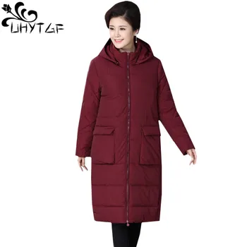 UHYTGF Winter plus size down jacket womens Snow Bread service Thicken Down Cotton Warm Coat Oversize Cotton Hooded Outerwear 725
UHYTGF Winter plus size down jacket womens Snow Bread service Thicken Down Cotton Warm Coat Oversize Cotton Hooded Outerwear 725