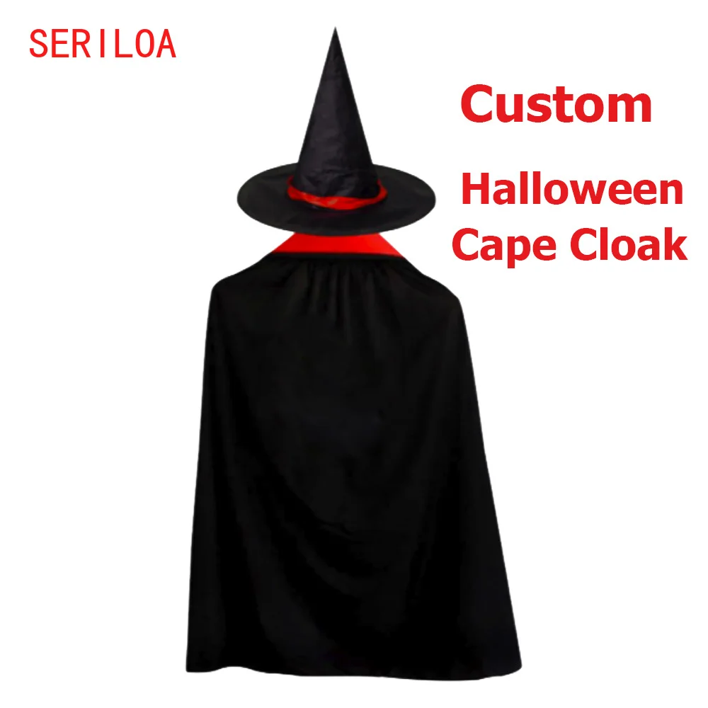 Custom Kids Halloween Wizard Hat Cape Cloak Print Text/Logo/Photo Party Halloween Cosplay
Custom Kids Halloween Wizard Hat Cape Cloak Print Text/Logo/Photo Party Halloween Cosplay