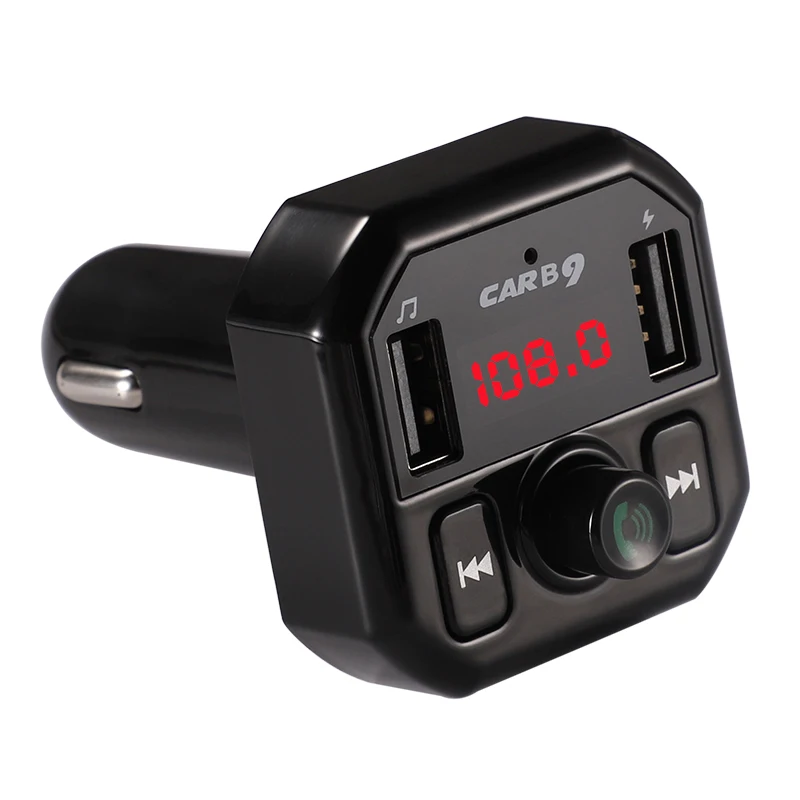 FM Transmitter Bluetooth Handsfree Car Kit FM Modulator Car Audio TF/USB MP3 Player with 3.1A Quick Charge Dual USB Car Charger
FM Transmitter Bluetooth Handsfree Car Kit FM Modulator Car Audio TF/USB MP3 Player with 3.1A Quick Charge Dual USB Car Charger
