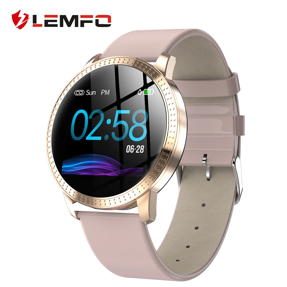 

LEMFO Original Women Smart Watch Heart Rate Blood Pressure Monitor Message Call Reminder Pedometer Calorie Smartwatch Men