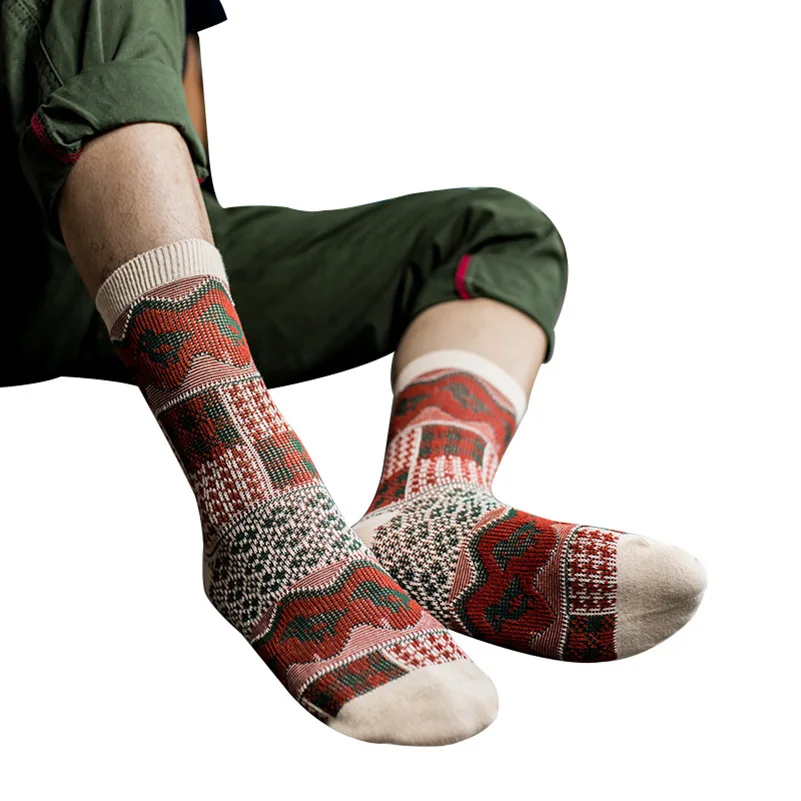 5 Pairs Men Autumn Winter Stripe Warm Thick Socks Calcetines Cotton Meias Mixture Vintage Men Retro Casual Dress Practical Socks
5 Pairs Men Autumn Winter Stripe Warm Thick Socks Calcetines Cotton Meias Mixture Vintage Men Retro Casual Dress Practical Socks