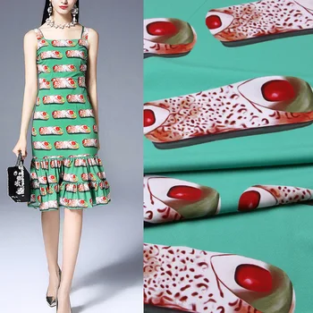 Chicken Rolls Printed DIY Clothing Cady Fabric Food Pattern Soft Polyester Fabric Tissus Women Dress DIY Clothing Tissu au Metre
Chicken Rolls Printed DIY Clothing Cady Fabric Food Pattern Soft Polyester Fabric Tissus Women Dress DIY Clothing Tissu au Metre