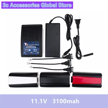 High Parrot Bebop Drone Batteries 11.1V 3100mah With Ultrafast 2 Accessories Board Chargers For RC Quadcopter Helicopter
High Parrot Bebop Drone Batteries 11.1V 3100mah With Ultrafast 2 Accessories Board Chargers For RC Quadcopter Helicopter