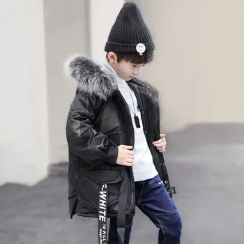 Children's Winter coat 4-13 years old boys parkas Real fur collar hooded thick warm cotton clothing camouflage Russian winter
Children's Winter coat 4-13 years old boys parkas Real fur collar hooded thick warm cotton clothing camouflage Russian winter