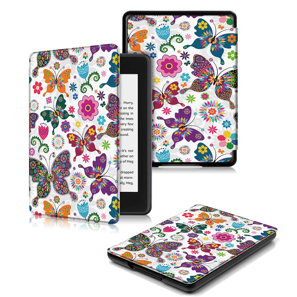 Print SlimShell PU leather Smart Cover for Amazon Kindle Paperwhite 4 Case 10th Generation for Capa Kindle Paperwhite 2018 Case
Print SlimShell PU leather Smart Cover for Amazon Kindle Paperwhite 4 Case 10th Generation for Capa Kindle Paperwhite 2018 Case