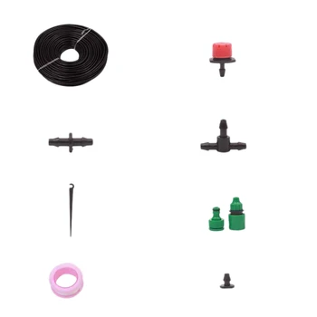 HOT SALE 30M Micro-Sprinklers Spray Water Cooling Moisturizer Water Irrigation Automatic Watering Kit Set Drip Irrigation Gard
HOT SALE 30M Micro-Sprinklers Spray Water Cooling Moisturizer Water Irrigation Automatic Watering Kit Set Drip Irrigation Gard
