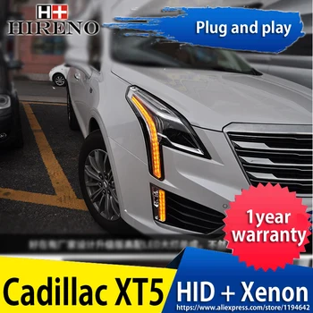 Hireno Headlamp for Cadillac XT5 2016-2018 Headlight Headlight Assembly LED DRL Angel Lens Double Beam HID Xenon 2pcs
Hireno Headlamp for Cadillac XT5 2016-2018 Headlight Headlight Assembly LED DRL Angel Lens Double Beam HID Xenon 2pcs