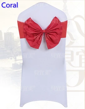 Coral colour chair sash butterfly style bow tie lycra sash wedding decoration banquet chairs spandex sash wholesale
Coral colour chair sash butterfly style bow tie lycra sash wedding decoration banquet chairs spandex sash wholesale