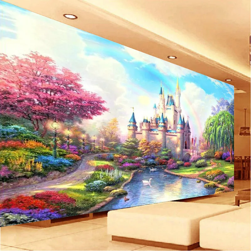 DIY Precision printing Mediterranean Rainbow Castle full embroidery cross stitch,Sets For Embroidery kits,Wall Home Decro
DIY Precision printing Mediterranean Rainbow Castle full embroidery cross stitch,Sets For Embroidery kits,Wall Home Decro