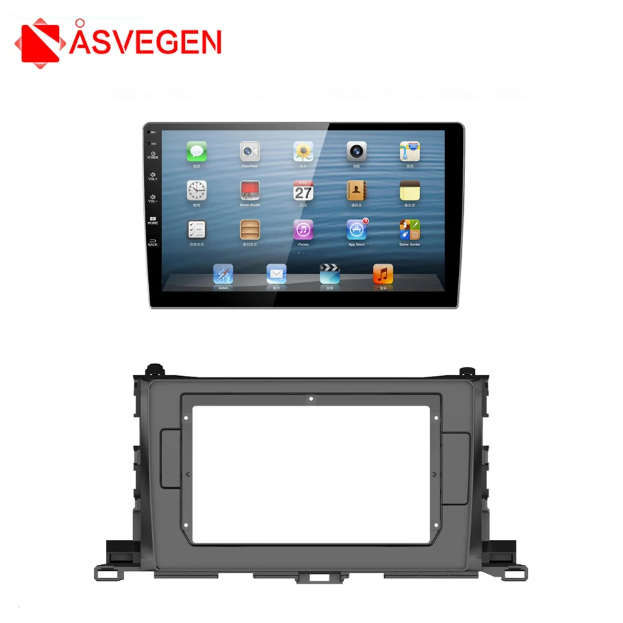 Asvegen Car CD Stereo Radio Facia Fascia Fitting Kit Adaptor Surround Panel Plate For 2015 Toyota Highlander
Asvegen Car CD Stereo Radio Facia Fascia Fitting Kit Adaptor Surround Panel Plate For 2015 Toyota Highlander