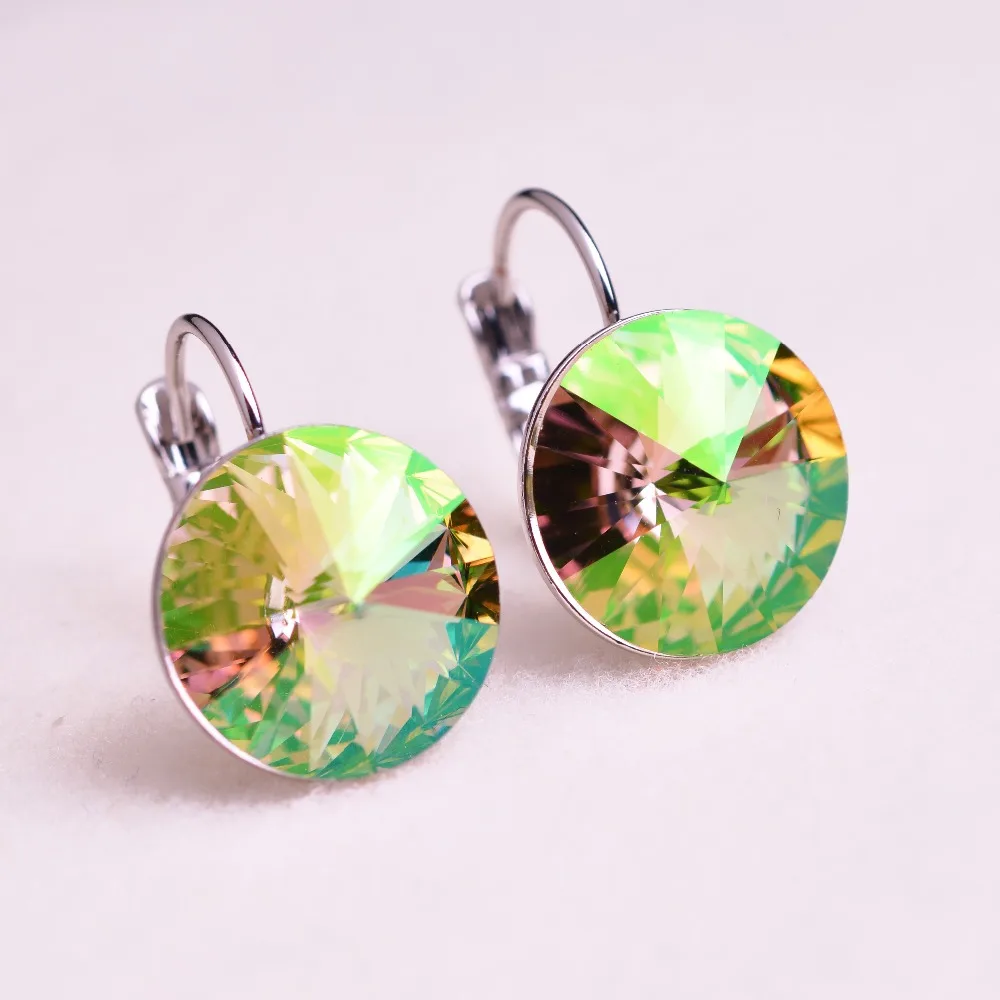 Luminous Green Crystal Purple Drop Earrings Stone Jewelry Gold-color Earring For Women Austrian Pendientes Mujer Moda Earing
Luminous Green Crystal Purple Drop Earrings Stone Jewelry Gold-color Earring For Women Austrian Pendientes Mujer Moda Earing