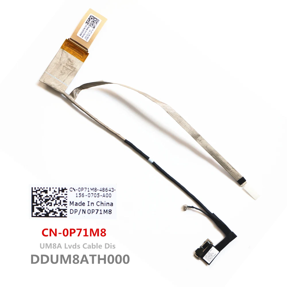 Ноутбук/ноутбук LCD/LED/кабель LVDS flex CABLE для DELL INSPIRON N4010 CN 0P71M8 dдам8ath000|Компьютерные
