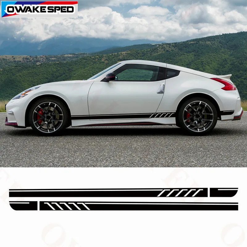For Nissan 370Z Cooper Sport Stripes Decal Racing Car Door Side Skirt Sticker Auto Body Accessories Waterproof Tail Decor Decals
For Nissan 370Z Cooper Sport Stripes Decal Racing Car Door Side Skirt Sticker Auto Body Accessories Waterproof Tail Decor Decals