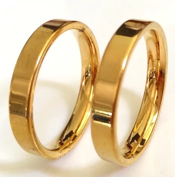 50pcs Gold 4mm Flat Stainless Steel Band Rings Shiny Polished Smooth Comfortable Wedding Finger Ring
50pcs Gold 4mm Flat Stainless Steel Band Rings Shiny Polished Smooth Comfortable Wedding Finger Ring