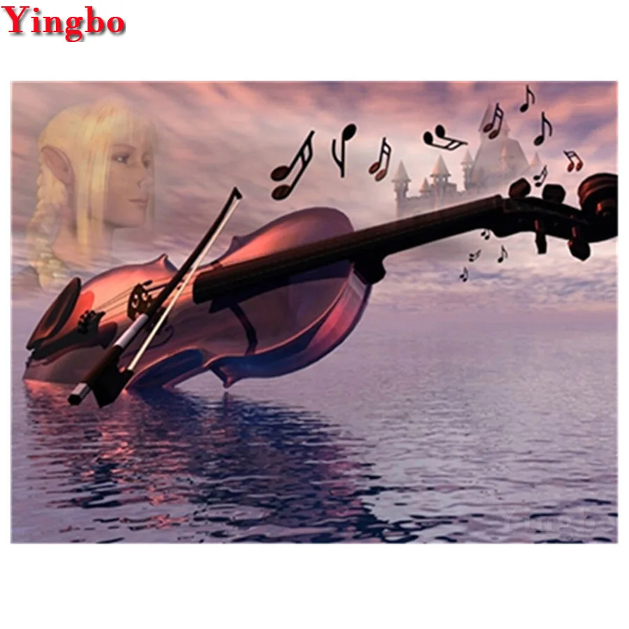 5D Diamond Embroidery "fantasy sea violin music" Full Square Diamond Painting Cross Stitch Kit Diamond Mosaic Crystal painting
5D Diamond Embroidery "fantasy sea violin music" Full Square Diamond Painting Cross Stitch Kit Diamond Mosaic Crystal painting