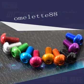 M3 Multicolor Hex Socket Screw UAV Frame Round Head Screws Bolts Aluminum alloy 4PCS 
M3 Multicolor Hex Socket Screw UAV Frame Round Head Screws Bolts Aluminum alloy 4PCS