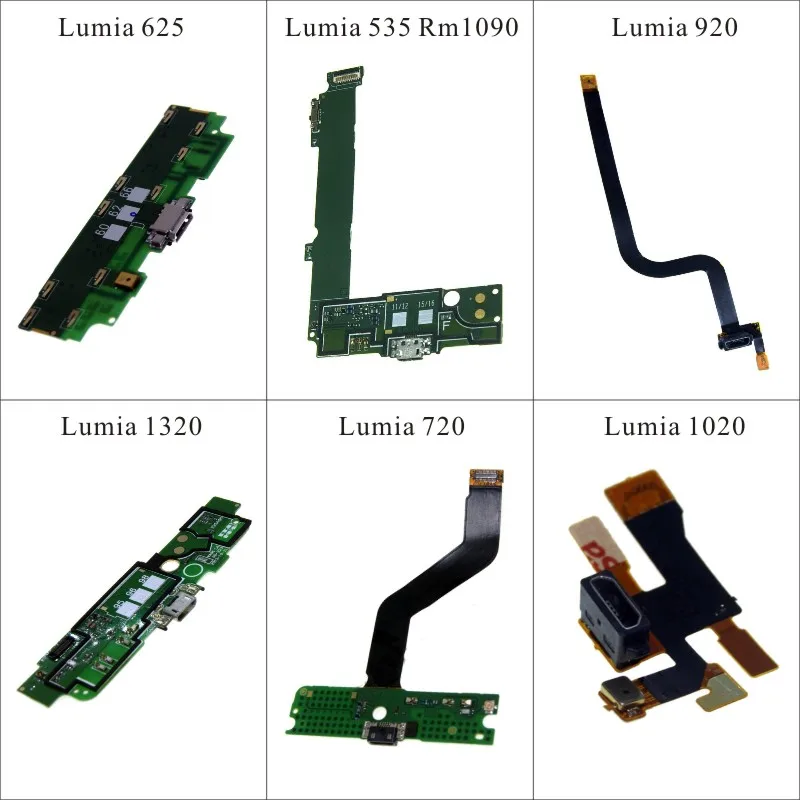 

For Nokia Lumia 625 1320 920 535 720 1020 Micro USB Charging Dock Port Charger Connector Plug PCB Board Flex Ribbon Cable