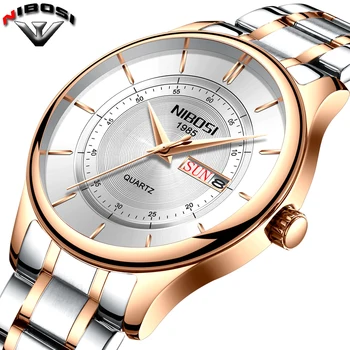 Nibosi Top Brand Luxury Men Stainless Steel Waterproof Sports Watches Men's Quartz Analog Clock Male Wrist Watch reloj hombre
Nibosi Top Brand Luxury Men Stainless Steel Waterproof Sports Watches Men's Quartz Analog Clock Male Wrist Watch reloj hombre