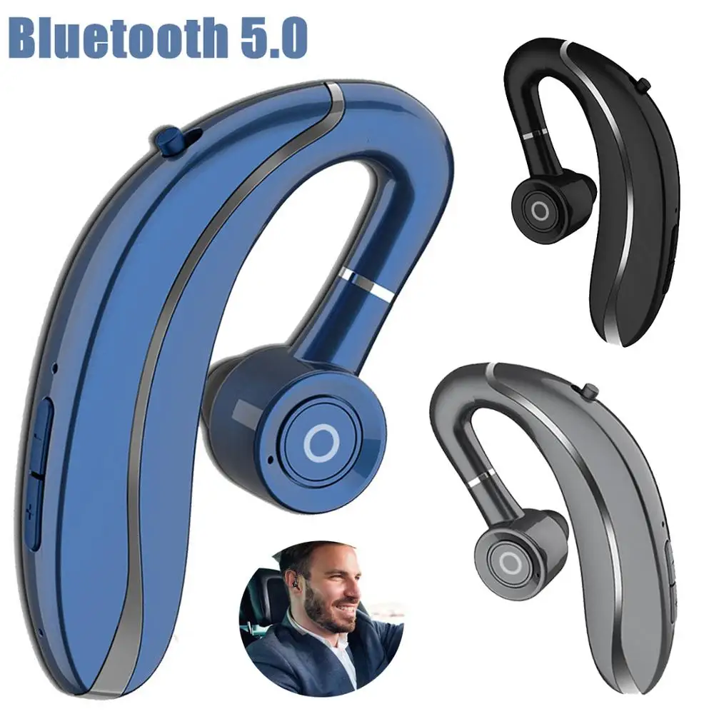 Bluetooth V5.0 Earphones Wireless Ear Hook Headset 180 Rotating for Left&Right Ears for Business Driving Sports Women Men
Bluetooth V5.0 Earphones Wireless Ear Hook Headset 180 Rotating for Left&Right Ears for Business Driving Sports Women Men