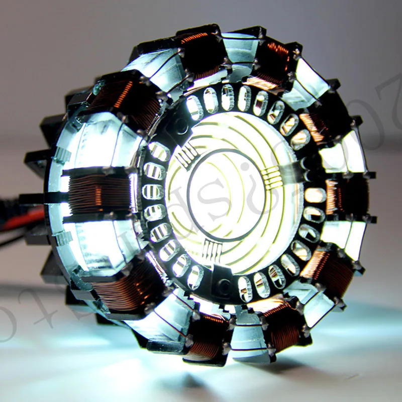 Avengers 1:1 Iron Man Arc Reactor Assembled Toys Remote Light Action Figure Arc MK2 Iron Man DIY Parts Model Chest Lamp Toys
Avengers 1:1 Iron Man Arc Reactor Assembled Toys Remote Light Action Figure Arc MK2 Iron Man DIY Parts Model Chest Lamp Toys