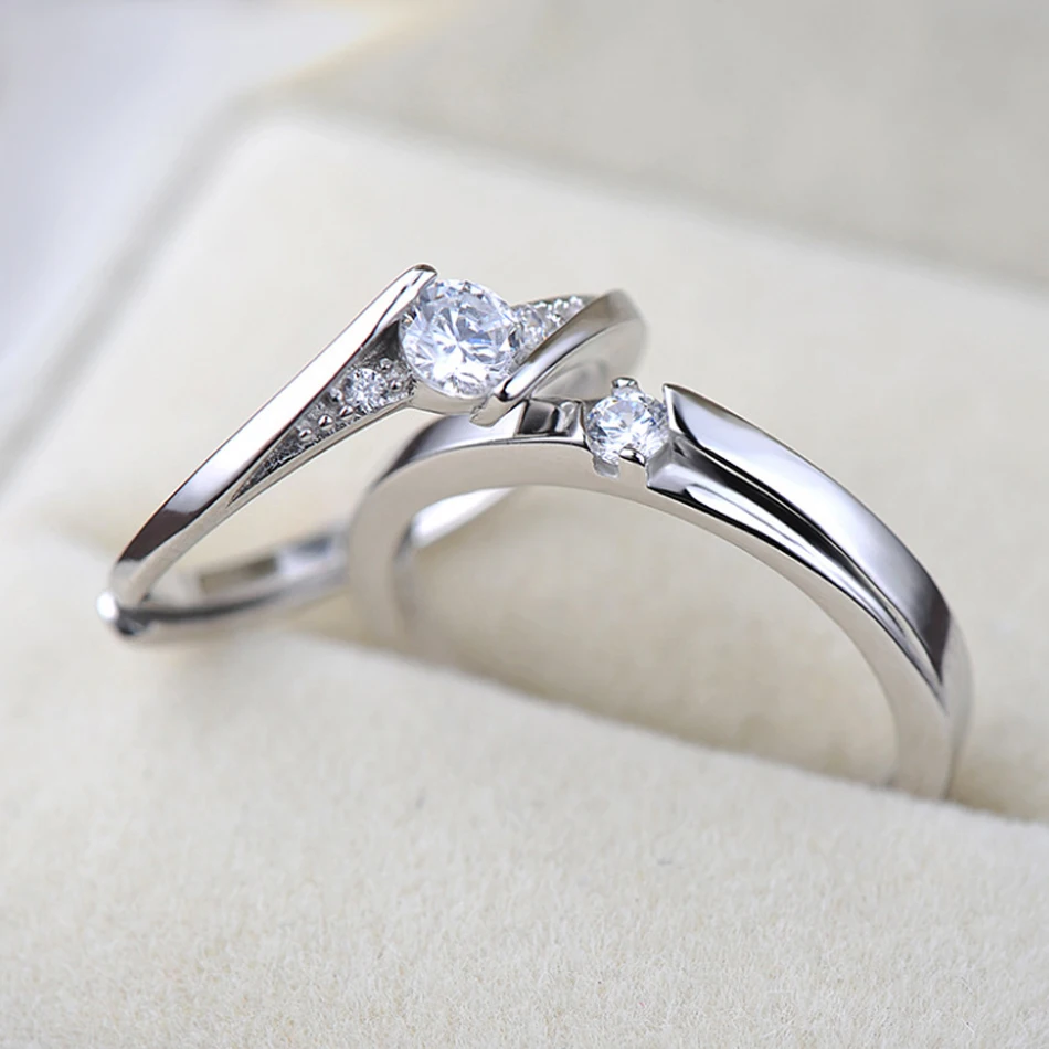 You are in my heart-925 Sterling Silver Zircon Ring Fashion Wedding Hand Jewelry Opening Adjustable Size Men Women Decorations
You are in my heart-925 Sterling Silver Zircon Ring Fashion Wedding Hand Jewelry Opening Adjustable Size Men Women Decorations