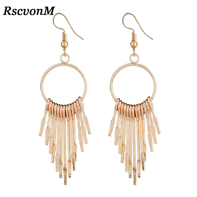 RscvonM Boho Gold Silver Color Long Tassels Earrings for Women Lovely Big Water Drop Earrings Bijoux Femme Fashion Jewelry Gift
RscvonM Boho Gold Silver Color Long Tassels Earrings for Women Lovely Big Water Drop Earrings Bijoux Femme Fashion Jewelry Gift