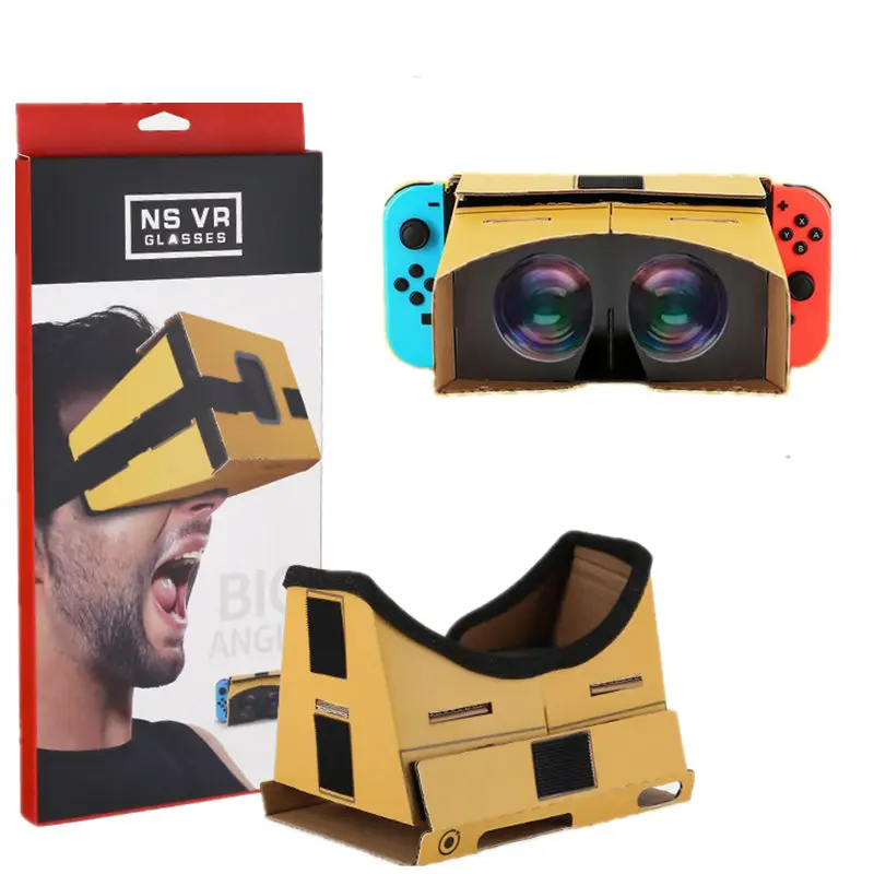 DIY Breath 3D Switch Labo VR Glasses for the Wild forZelda for Super Odyssey Simulator For Nintend switch NS Console Controller
DIY Breath 3D Switch Labo VR Glasses for the Wild forZelda for Super Odyssey Simulator For Nintend switch NS Console Controller