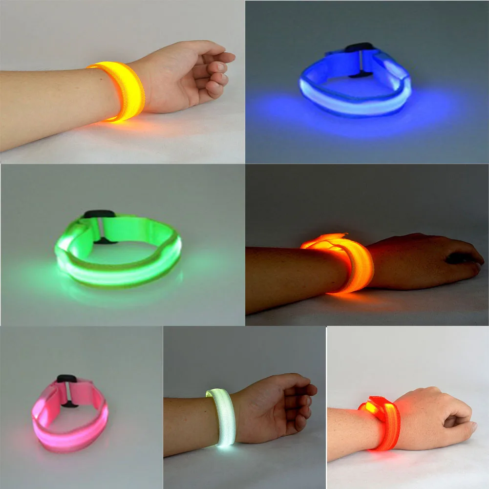 LED Flashing Wrist Band Bracelet Arm Band Belt Light Up Dance Outdoor Safe Tools Practical New
LED Flashing Wrist Band Bracelet Arm Band Belt Light Up Dance Outdoor Safe Tools Practical New