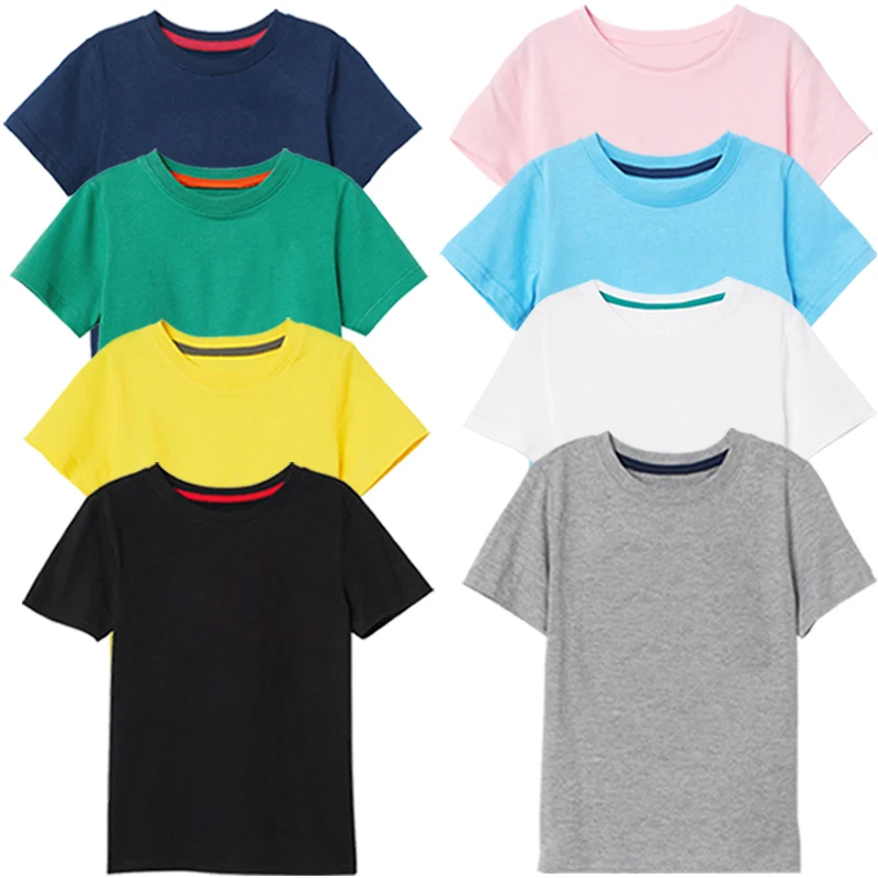 2019 New Summer Boy Girl Cotton Tshirt Children's T Shirts Short Sleeve Boys T Shirt Baby Girl Clothes For 2-8 Years
2019 New Summer Boy Girl Cotton Tshirt Children's T Shirts Short Sleeve Boys T Shirt Baby Girl Clothes For 2-8 Years