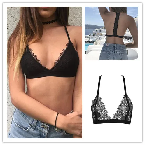 Thin French Style Bralette Lace Wireless Triangle Cup Women Lingerie Soft Bra Seamless Underwear Deep V Girls Fashion
Thin French Style Bralette Lace Wireless Triangle Cup Women Lingerie Soft Bra Seamless Underwear Deep V Girls Fashion
