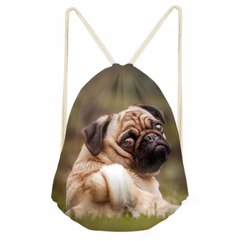 ThiKin Vintage Puppy Pug Print Drawstring Bag for Women Cute Kids Travel Storage Rucksack Girls Bagpack Sack Pack Mochila
ThiKin Vintage Puppy Pug Print Drawstring Bag for Women Cute Kids Travel Storage Rucksack Girls Bagpack Sack Pack Mochila