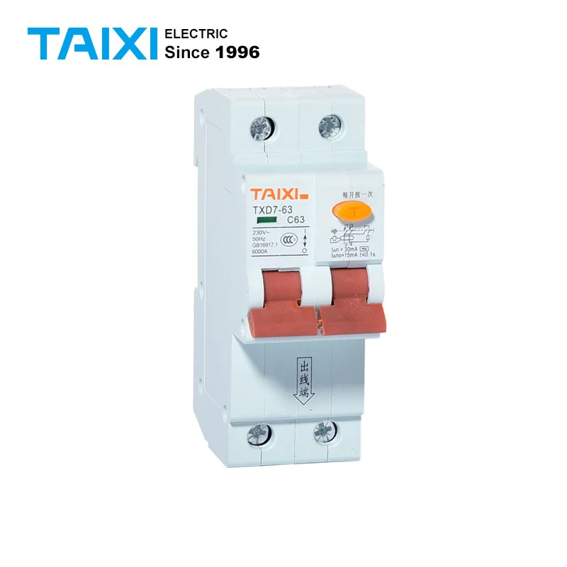 Mini RCBO Circuit Breakers ELCB For Low Voltage 10A 16A 20A 25A 32A 63A With 30mA Leakage 6KA Circuit
Mini RCBO Circuit Breakers ELCB For Low Voltage 10A 16A 20A 25A 32A 63A With 30mA Leakage 6KA Circuit