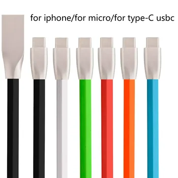 50pcs/lot Flat noodle 3D 2A Zinc Alloy USB 3.1 Type C Cable Fast Charger Cable for P9 p10 8pin for iphone micro v8 for type-C
50pcs/lot Flat noodle 3D 2A Zinc Alloy USB 3.1 Type C Cable Fast Charger Cable for P9 p10 8pin for iphone micro v8 for type-C