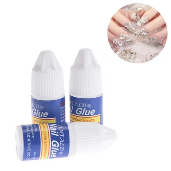 3pc/lot 3g Nail Glue For False Tips Nails Decoration Use for UV Acrylic Rhinestones Stickers does not hurt
3pc/lot 3g Nail Glue For False Tips Nails Decoration Use for UV Acrylic Rhinestones Stickers does not hurt