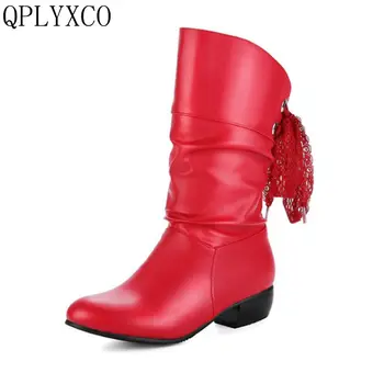 QPLYXCO New fashion sweet Boots Big&small size 31-47 shoes woman short boot Fashion Plush Autumn Winter Women heels shoes 6-3
QPLYXCO New fashion sweet Boots Big&small size 31-47 shoes woman short boot Fashion Plush Autumn Winter Women heels shoes 6-3