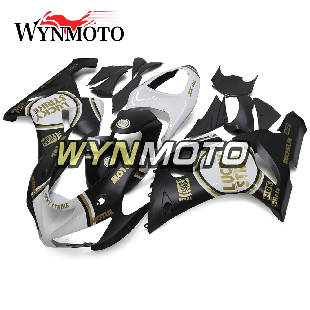 Complete ABS Injection Fairings For Kawasaki ZX-6R ZX6R 636 2005 2006 Motorbike Fairing Kits Cowlings Lucky Matte Black
Complete ABS Injection Fairings For Kawasaki ZX-6R ZX6R 636 2005 2006 Motorbike Fairing Kits Cowlings Lucky Matte Black