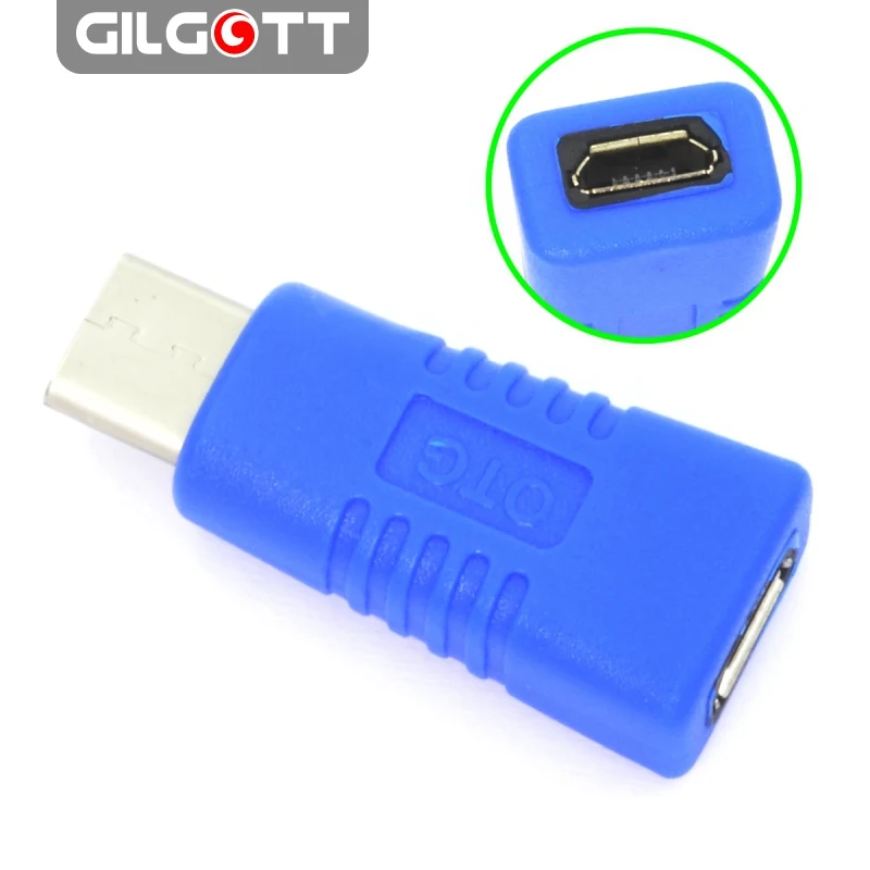USB 3.1 Type-C Male to Micro USB Female Converter Charge&Data Sync USB C Converter for Samsung S8 HUAWEI Ascend P9
USB 3.1 Type-C Male to Micro USB Female Converter Charge&Data Sync USB C Converter for Samsung S8 HUAWEI Ascend P9