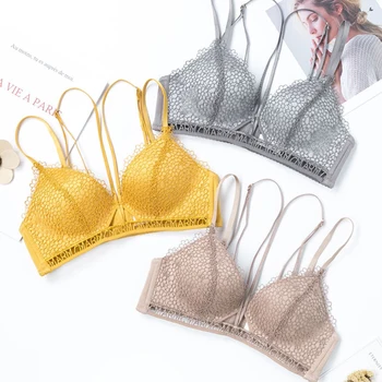 New Fashion Wireless Bra Set Push Up Bra Lingerie Sets Lace Soft Underwear Women Brand Sexy Bra and Panty Sets
New Fashion Wireless Bra Set Push Up Bra Lingerie Sets Lace Soft Underwear Women Brand Sexy Bra and Panty Sets